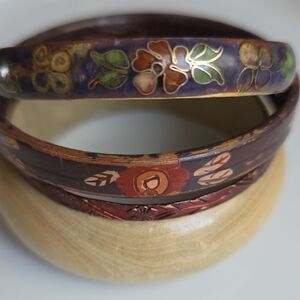 Vintage Mixed Bangle Set of 4